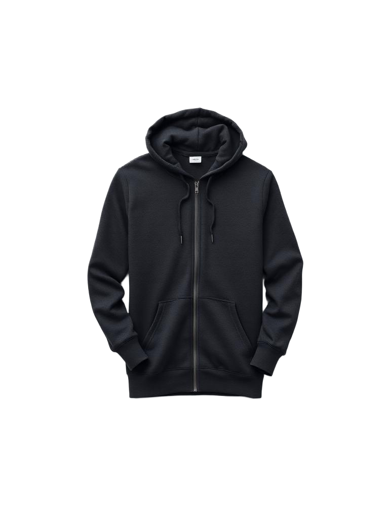 Zipper Hoodie Front